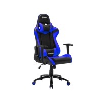 Кресло геймерское RAIDMAX DK606RUBU (сине-черное)