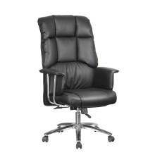 Кресло руководителя RIVA CHAIR RCH 9502 экокожа чёрный