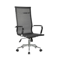 Кресло руководителя RIVA CHAIR RCH 6001-1SE Чёрная сетка