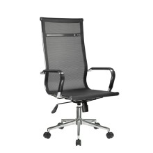 Кресло руководителя RIVA CHAIR RCH 6001-1SE Чёрная сетка