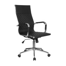 Кресло руководителя RIVA CHAIR RCH 6016-1 S Чёрный (Q-01)