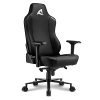 Кресло геймерское Sharkoon Skiller SGS40 чёрное (синтетическая кожа, 4D, газлифт 4 кл.)