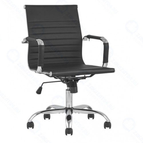 Кресло офисное TopChairs City S, черное