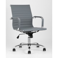Кресло для персонала TopChairs City S, серое