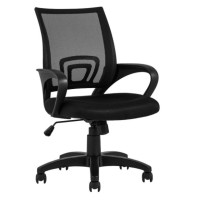 Кресло для персонала TopChairs Simple, черное