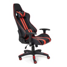 Кресло геймерское Tetchair iCar, кож/зам, черный/красный