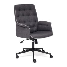 Кресло офисное TETCHAIR MADRID ткань, серый, F68/C27