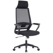 Кресло офисное TETCHAIR MESH-7 ткань, черный