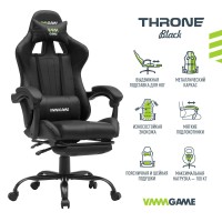 Игровое компьютерное кресло VMM GAME THRONE BLACK