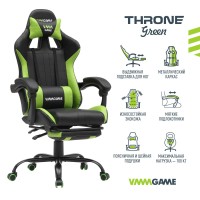 Игровое компьютерное кресло VMM GAME THRONE GREEN