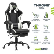 Игровое компьютерное кресло VMM GAME THRONE WHITE