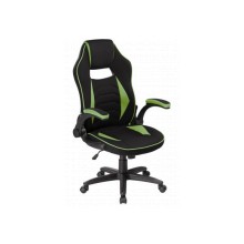 Кресло геймерское WOODVILLE Plast 1 green / black