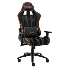 Кресло компьютерное игровое ZONE 51 GRAVITY Black-Orange