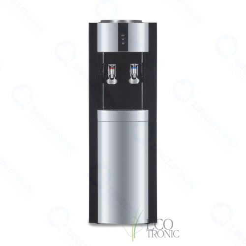 Кулер для воды ECOTRONIC Экочип V21-L черный/серебристый
