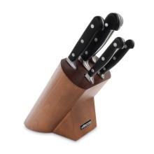 Набор из 5 кухонных ножей в деревянной подставке ARCOS Opera Набор из 5 кухонных ножей в деревянной подставке ARCOS Opera