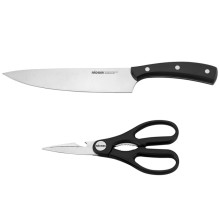 Набор из кухонных ножниц и поварского ножа NADOBA BORGA 723335, 2 предмета