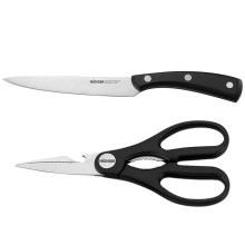 Набор из кухонных ножниц и универсального ножа NADOBA BORGA 723334, 2 предмета