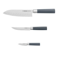 Набор кухонных ножей NADOBA, серия HARUTO, 3 штуки