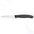 Набор из 3 ножей для чистки и нарезки овощей VICTORINOX: нож 8 см, нож 11 см, овощечистка, чёрная рукоять