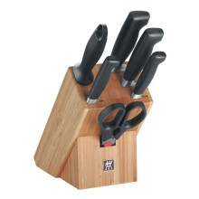 Набор ножей ZWILLING Four Star в подставке (6 пр.) Набор ножей ZWILLING Four Star в подставке (6 пр.)