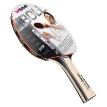 Ракетка для настольного тенниса Butterfly Timo Boll silver, накладка 1,5 мм ITTF, коническая ручка
