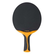 Ракетка для настольного тенниса Stiga Seasons Flow, 361013, всепогодная, тренировочная, конич. ручка, черн-оранж