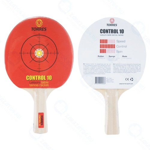 Ракетка для настольного тенниса TORRES Control 10 , TT0001