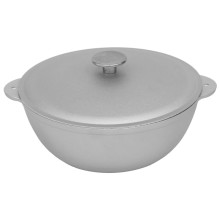 Казан алюминиевый СОЮЗГРИЛЬ с крышкой, 8 л (N1-K02) Казан алюминиевый СОЮЗГРИЛЬ с крышкой, 8 л (N1-K02)