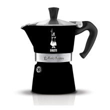 Кофеварка гейзерная Bialetti Moka Express Nera 4953, 6 п.