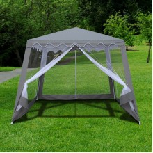 Садовый шатер АФИНА-МЕБЕЛЬ AFM-1036NB Grey (3x3/2.4x2.4) Садовый шатер АФИНА-МЕБЕЛЬ AFM-1036NB Grey (3x3/2.4x2.4)