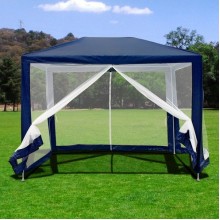 Садовый шатер с сеткой АФИНА-МЕБЕЛЬ AFM-1061NB Blue (2х3) Садовый шатер с сеткой АФИНА-МЕБЕЛЬ AFM-1061NB Blue (2х3)