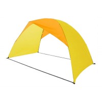 Тент пляжный JUNGLE CAMP Palm Beach, желтый/оранжевый, 210 см х 125 см х 120 см