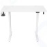 Стол компьютерный Cactus CS-ED-WWT столешница МДФ белый каркас белый