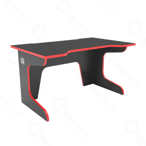 Геймерский стол E-Sport Gear Comfy ESG-13 BR, черно-красный
