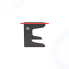 Геймерский стол E-Sport Gear Comfy ESG-13 BR, черно-красный