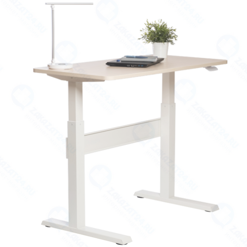 Стол пневматический ErgoSenso-102 (белый/берёза).