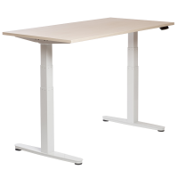 Стол с электроприводом ErgoSenso-109 (белый /береза)