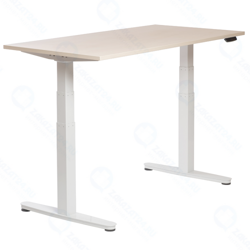 Стол с электроприводом ErgoSenso-109 (белый /береза)