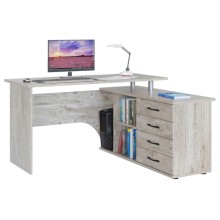 Стол компьютерный МЕБЕЛЬНАЯ ФАБРИКА “СОКОЛ” КСТ-109П Правый Дуб юкон