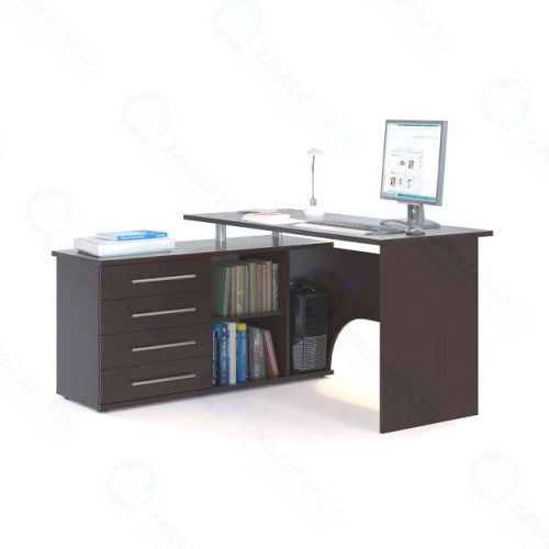 Стол компьютерный КСТ-109 Венге левый