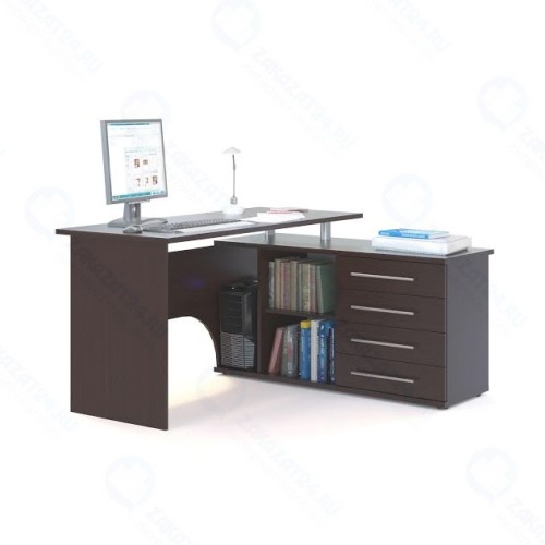 Стол компьютерный КСТ-109 Венге правый