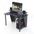 Стол геймерский TETCHAIR Strike-1 (120) NEO, black/blue, черный/синяя кромка