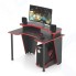 Стол геймерский TETCHAIR Strike-1 (120) NEO, black/red, черный/красная кромка