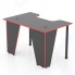 Стол геймерский TETCHAIR Strike-1 (120) NEO, black/red, черный/красная кромка