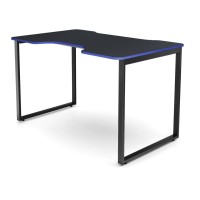 Геймерский стол WARP St чёрно-синий (ST1-BL, сталь, ЛДСП, 120х73х75)