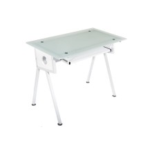 Стол компьютерный WOODVILLE Rubin white