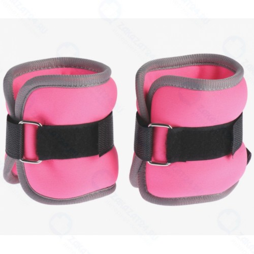 Утяжелитель ONLITOP неопреновый 0,25 кг (вес пары 0,5 кг), розовый 3791375
