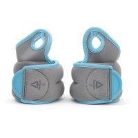 Утяжелители Reebok Elements RAWT-11071BL на запястья, по 1 кг, синие (пара)