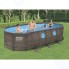 Бассейн Bestway 56716 Power Steel Swim Vista Series II овальный с набором, 13430 л. (549*274*122 см)