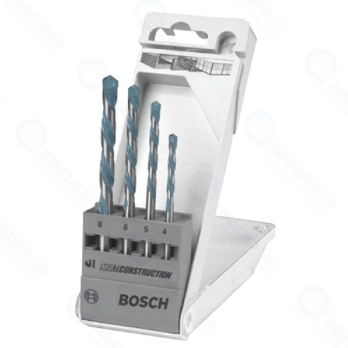 Набор сверл Bosсh 2607018285 , 4 предмета, универсальные